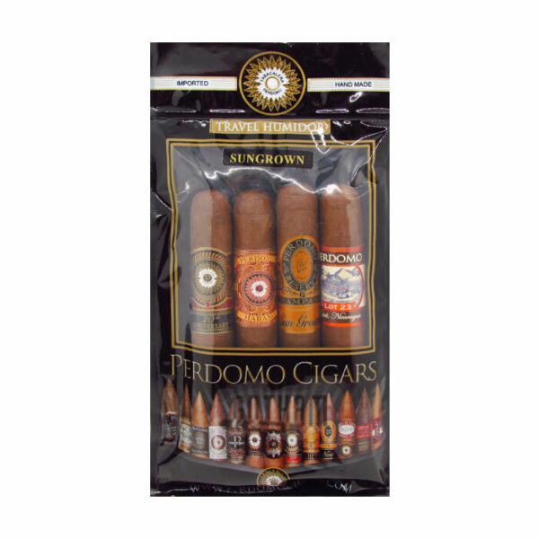 Perdomo Sun Grown Toro 4 Pack Humi Bag Sampler